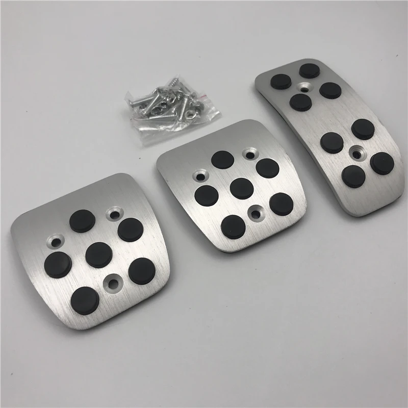 Car Refit Pedal Cover for ISUZU D-MAX Gas Footrest Skidproof Decorate Pad Aluminium Modification Protective Plate