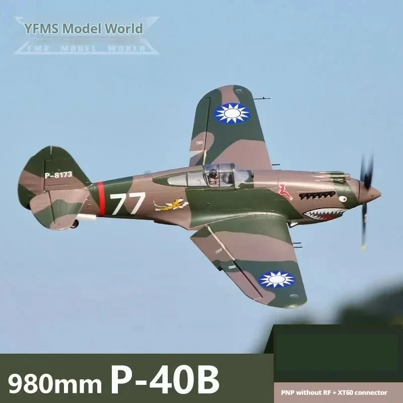 

Fms 980mm P-40b World War Ii Flying Tigers Pnp Rc Simulation Aircraft Fixed Wing Fighter Model Remote Controlled Aircraft Gift