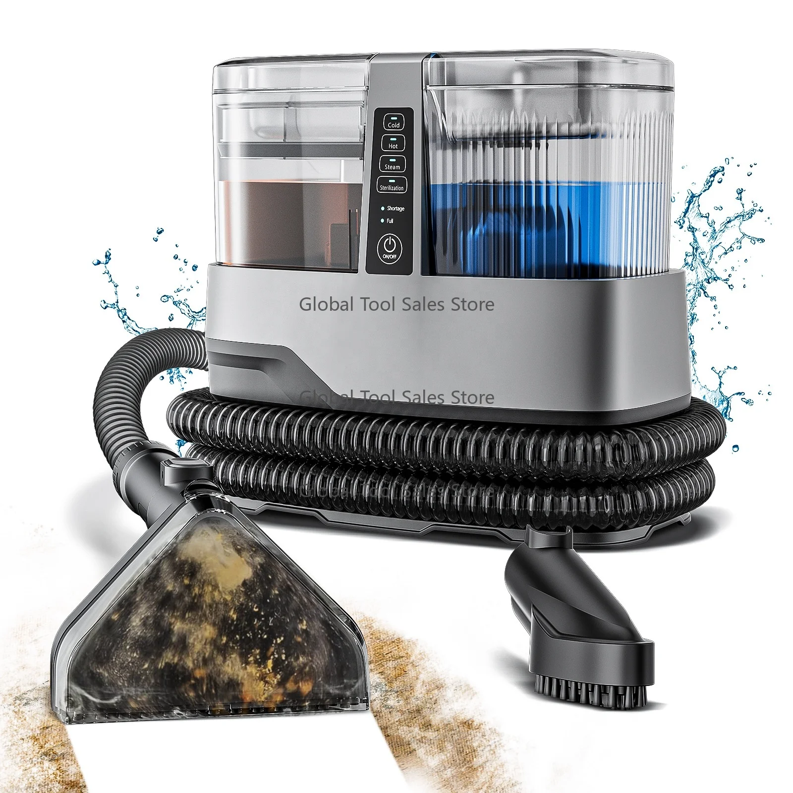 

Intelligent Fabric Deep Cleaning Steam Cleaner High-temperature Suction Washing Integrated for Sofa and Carpet Cleaning Homeuse