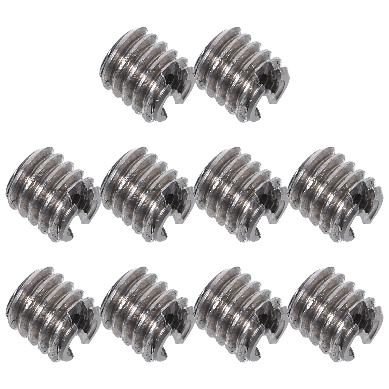 

10pcs Stainless Steel Threaded Insert M2Xm4X4Mm For Wood Furniture Fastener Replacement Inserts 3D Printing Molding Injection