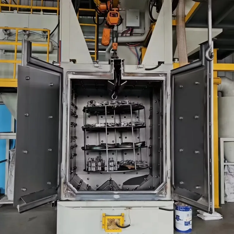 Hook Shot Blasting Cleaning Machine Impact Shot Blaster Multifunctional Surface Pretreatment for Auto Parts Plant Hardware