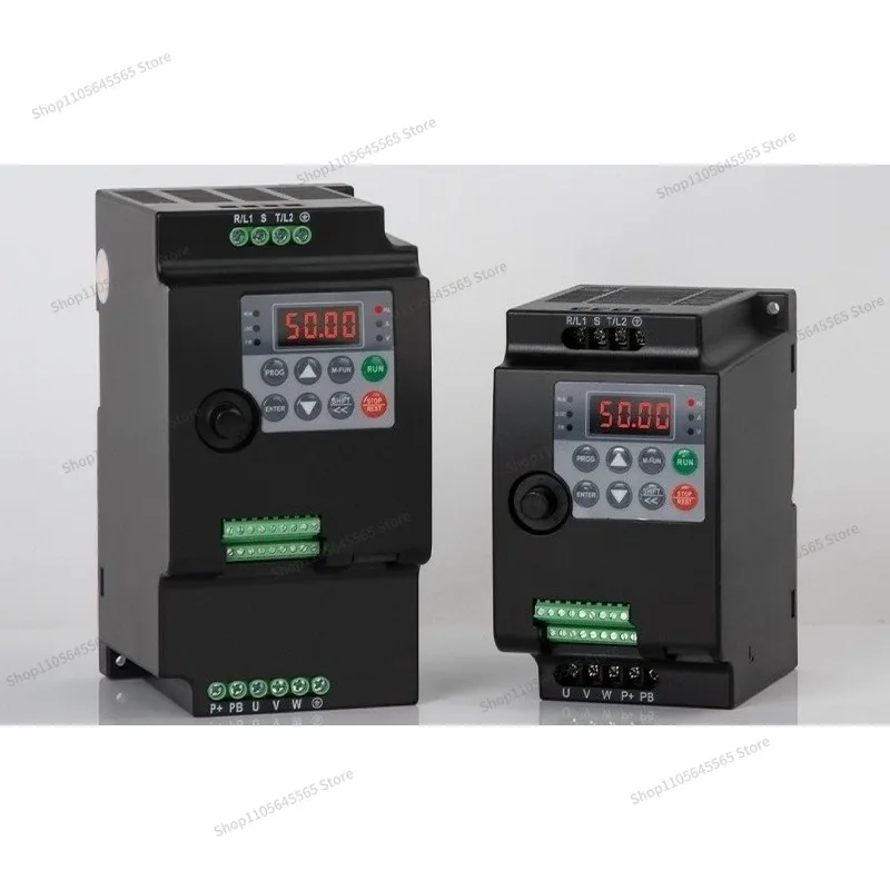 For Vector Heavy-duty Single-phase 220v Three-phase 380v Universal Variable Frequency Governor Low Power Motor
