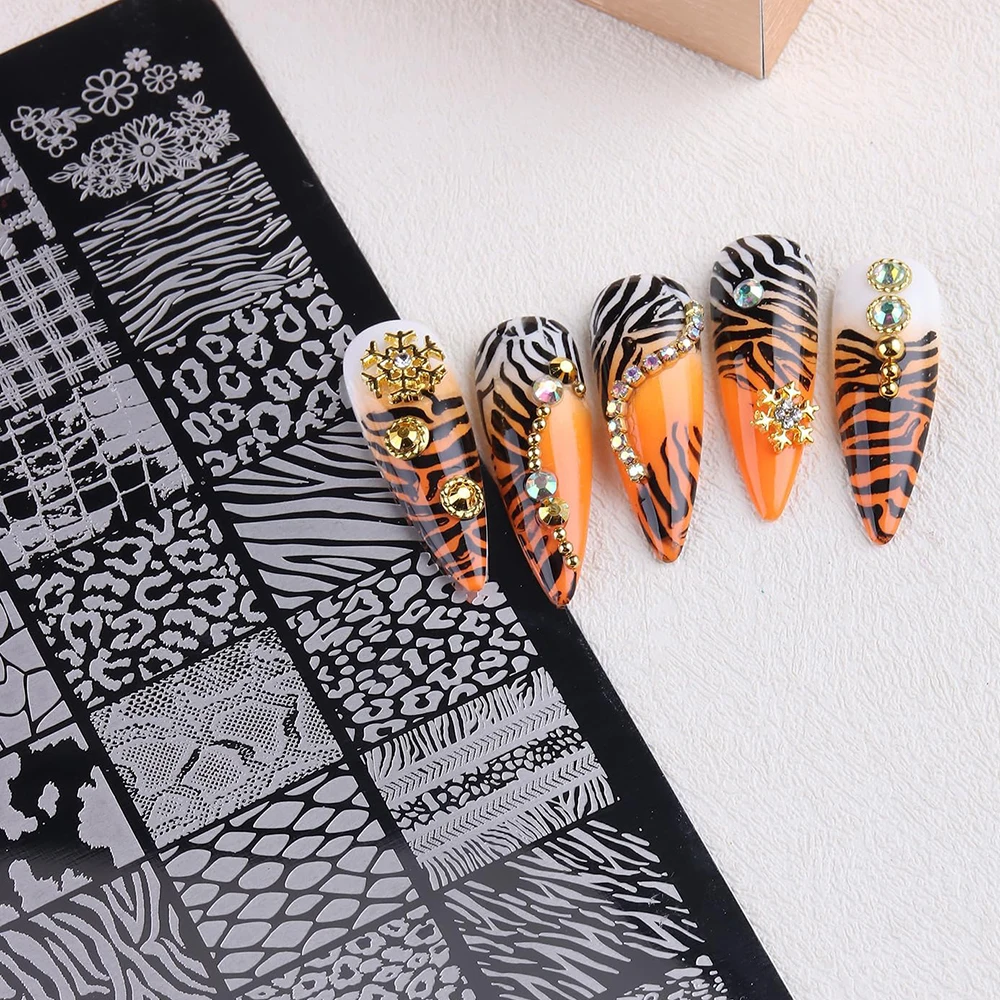 Leopard Snake Tiger Print Nail - Nail Art Leopard review and price