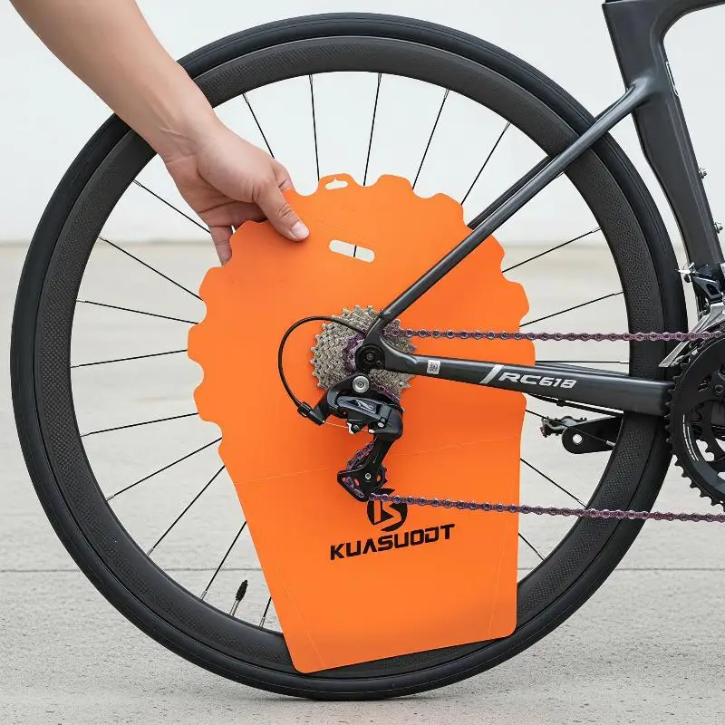 PVC-Fahrrad-Scheibenbremsschutz gegen Verschmutzung, langlebige staubdichte Abdeckung für die tägliche Fahrradreinigung und -wartung – Detail 6