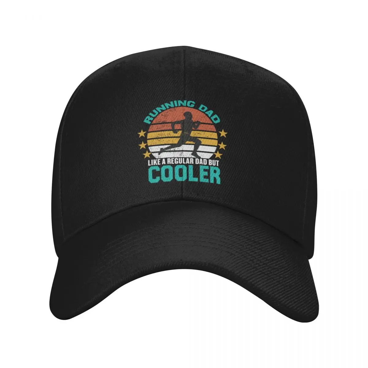 Running Dad like a regular dad but cooler Baseball Cap cute Uv Protection Solar Hat Men Luxury Brand Women's