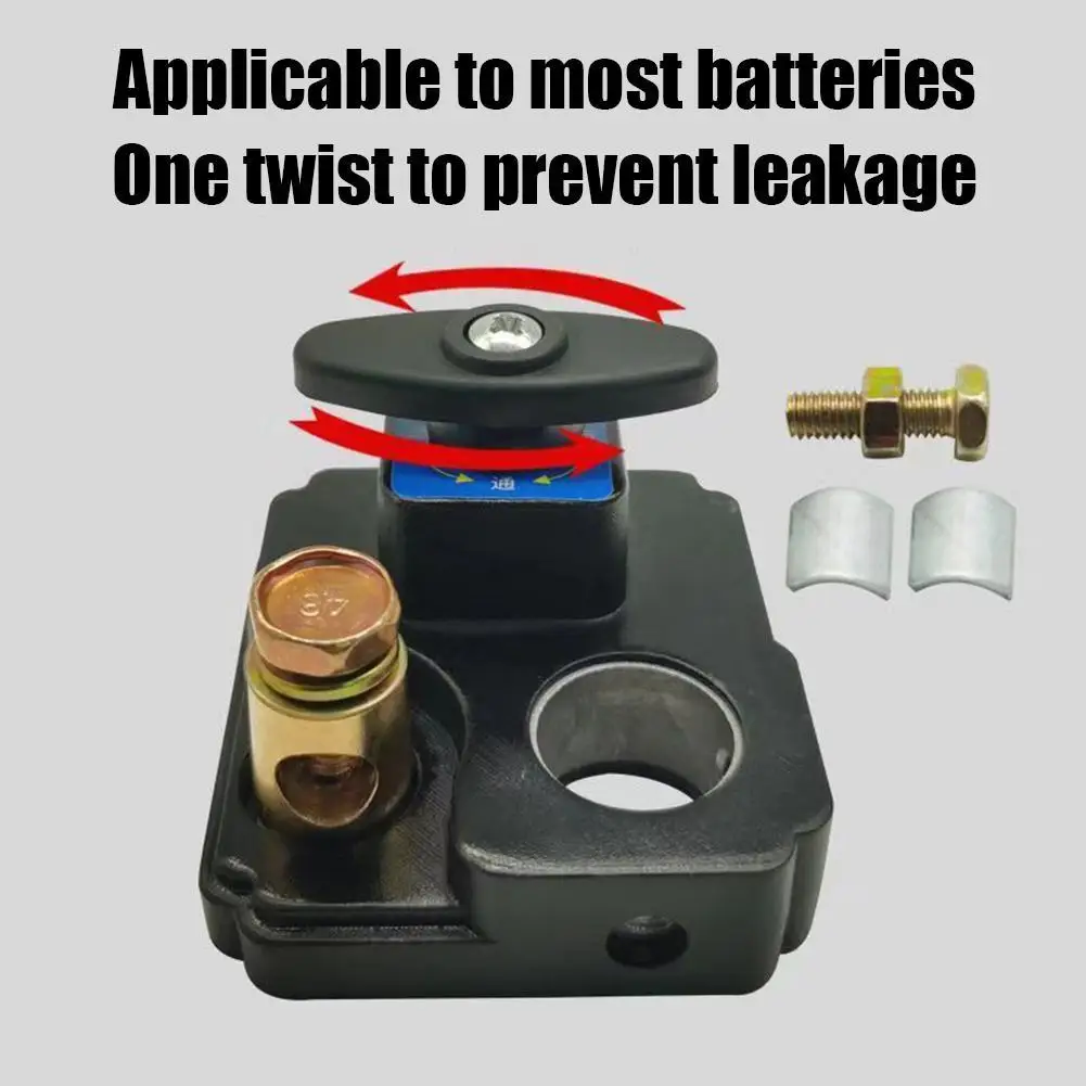 12 V/24 V Evrensel Araç Akü Bağlantı Kesme Anahtarı Akü Terminali Anti-kaçak Anahtarı Akü Bağlantısını Kesme İzolatörü Kesme Anahtarı