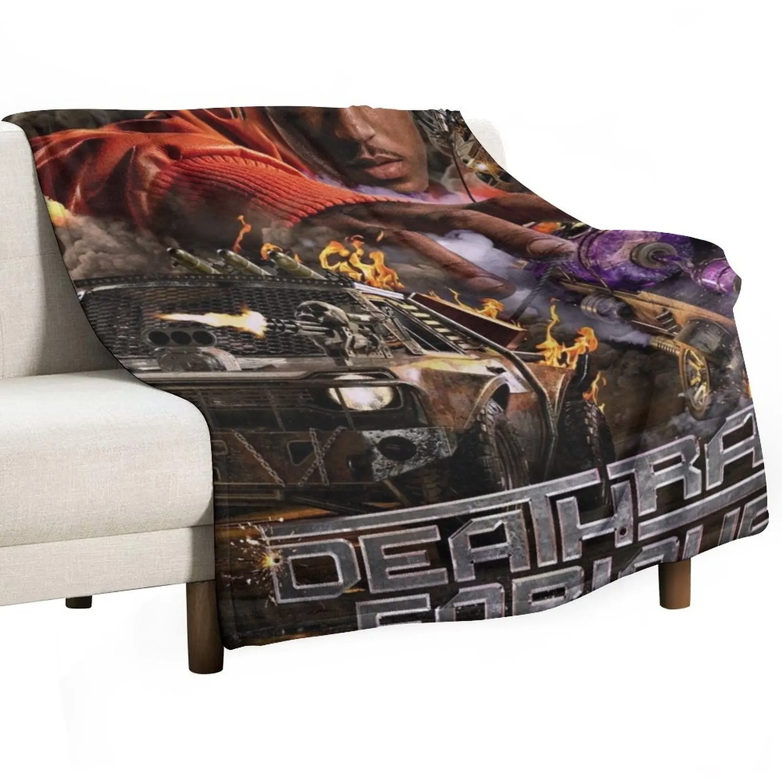 

death race for love Throw Blanket manga blankets and throws Retros Blankets