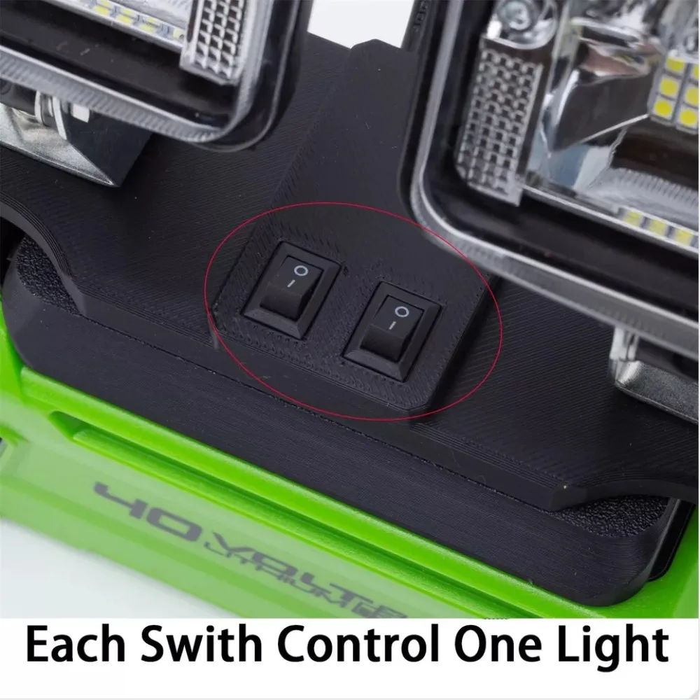 Lithium Battery LED Work Light for GREENWORKS 40V G-max Battery Series Powered Portable Outdoor Light (excluding Battery)