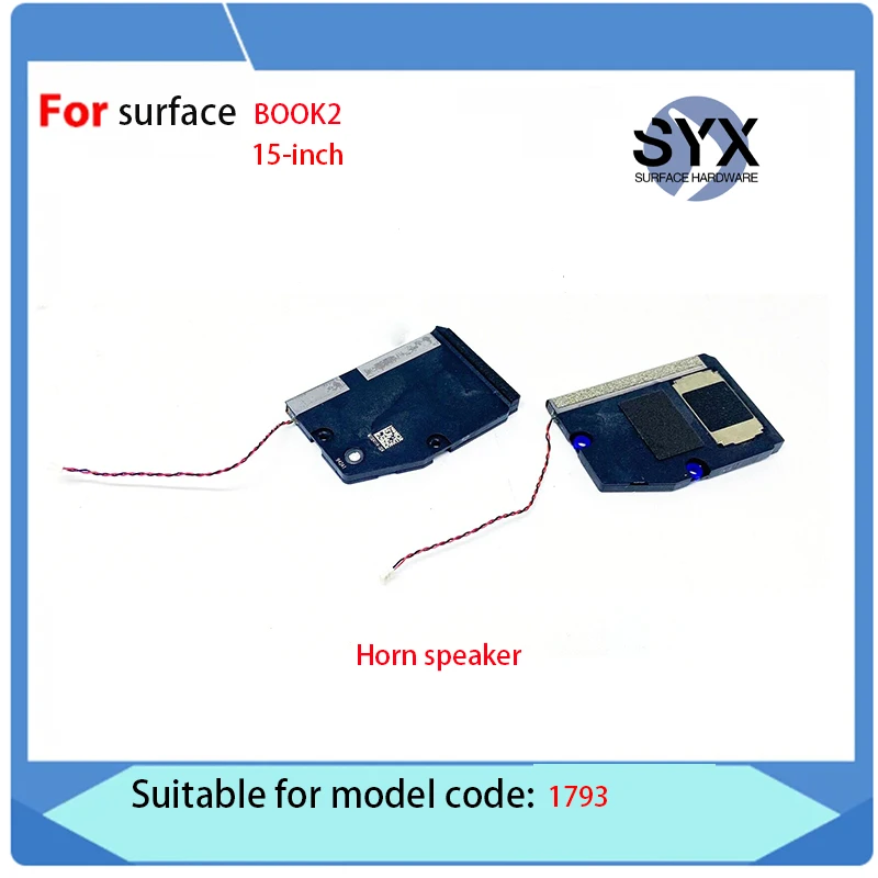 

For Microsoft Surface book2 speaker tablet,1793 1813 left and right speaker buzzer module, repair parts,15 inch original speaker