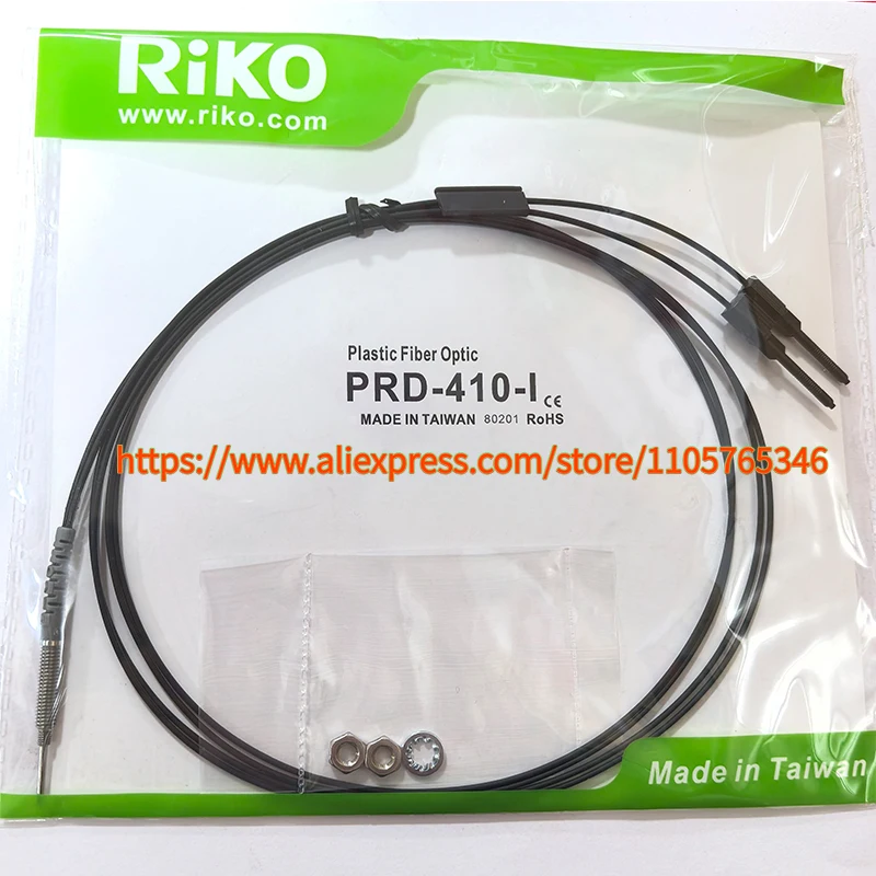 1pcs Original RIKO PRD-410-B1 PRD-410-I PRD-410-L PRD-410-M PRD-410-S  PRD-410 Diffuse Reflection M6 Fiber Optic Sensor