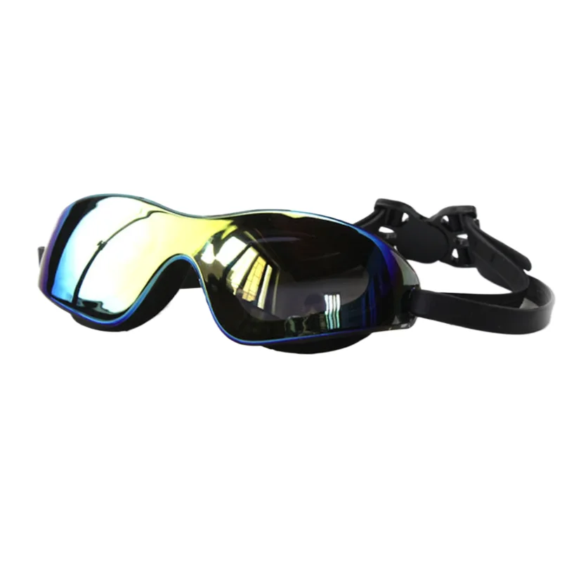 

Electroplate Diving Glasses Anti-Fog Swim Pool Eyewear Adjustable Swim Sports Eyewear for Women Men Youth Kids