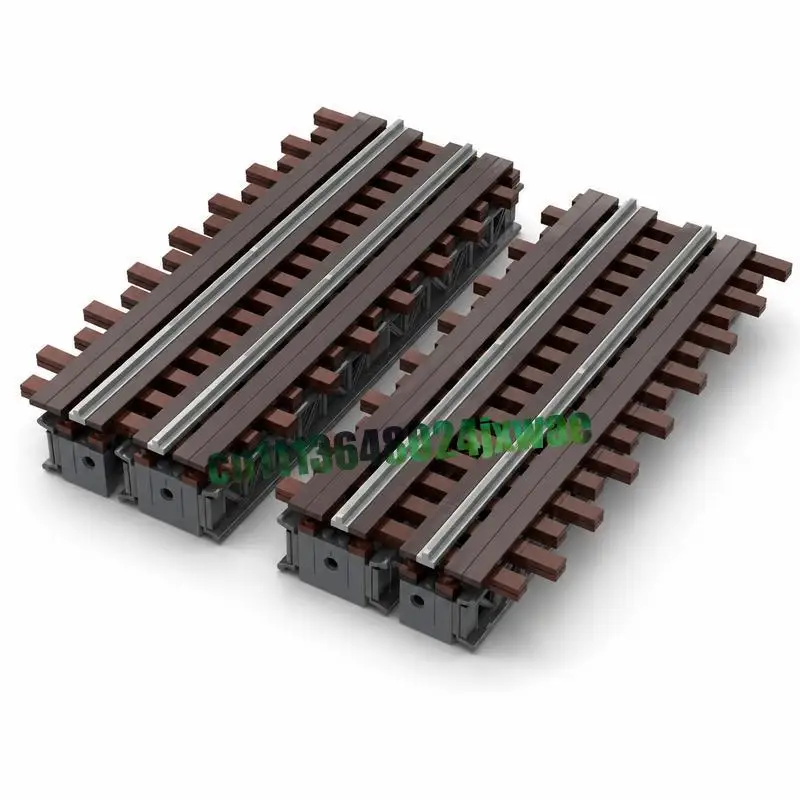 

NEW 540 Parts L Track Wide Separated MOC Railway Bridge Model Custom Puzzle DIY Creative Assembly Educational Toy Popular Gifts