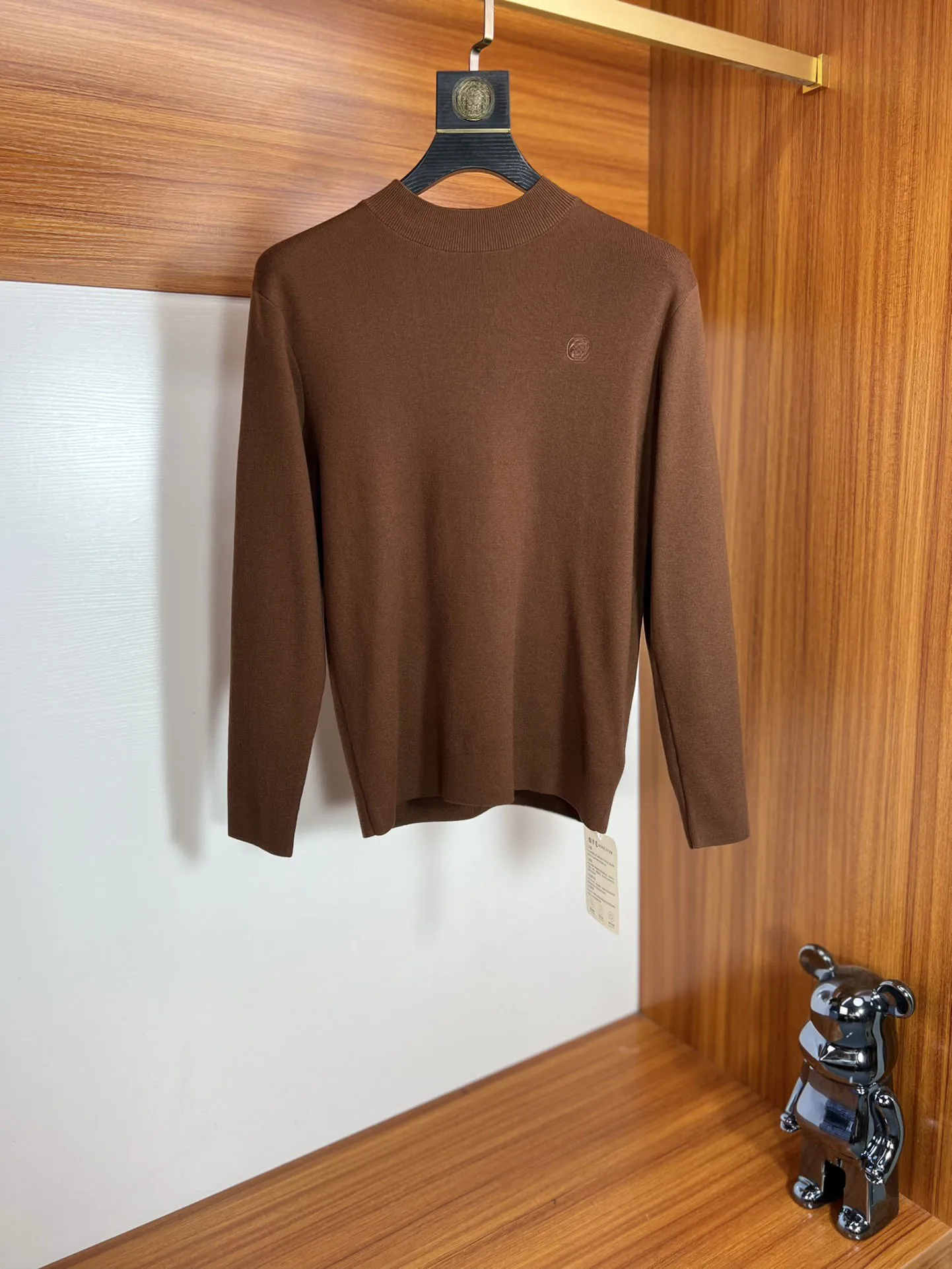 2025 DIKU   Men's autumn and winter new boutique high neck wool sweater long sleeved M-XXXL