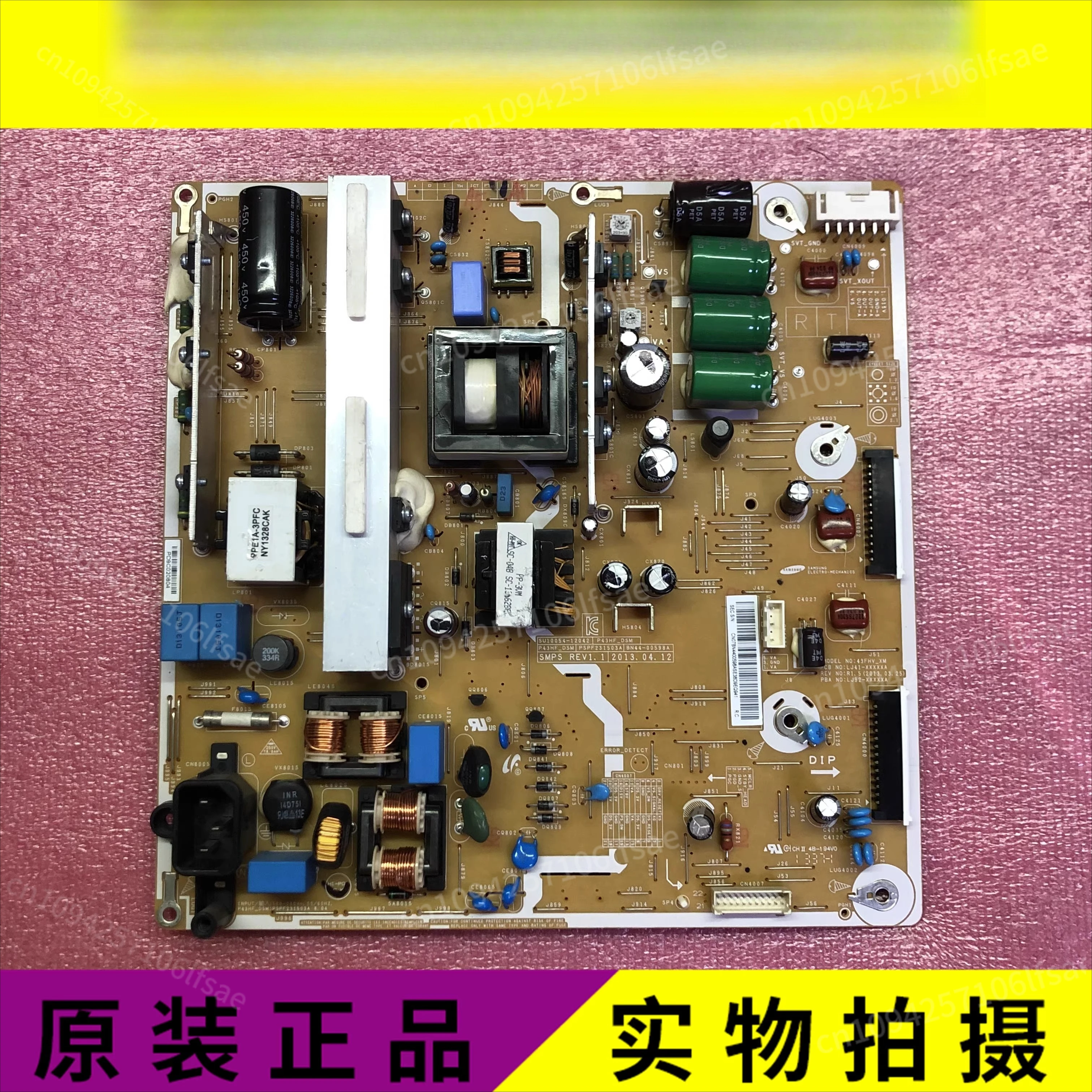 

Original PS43F4500AR power board BN44-00598A PSPF231503A