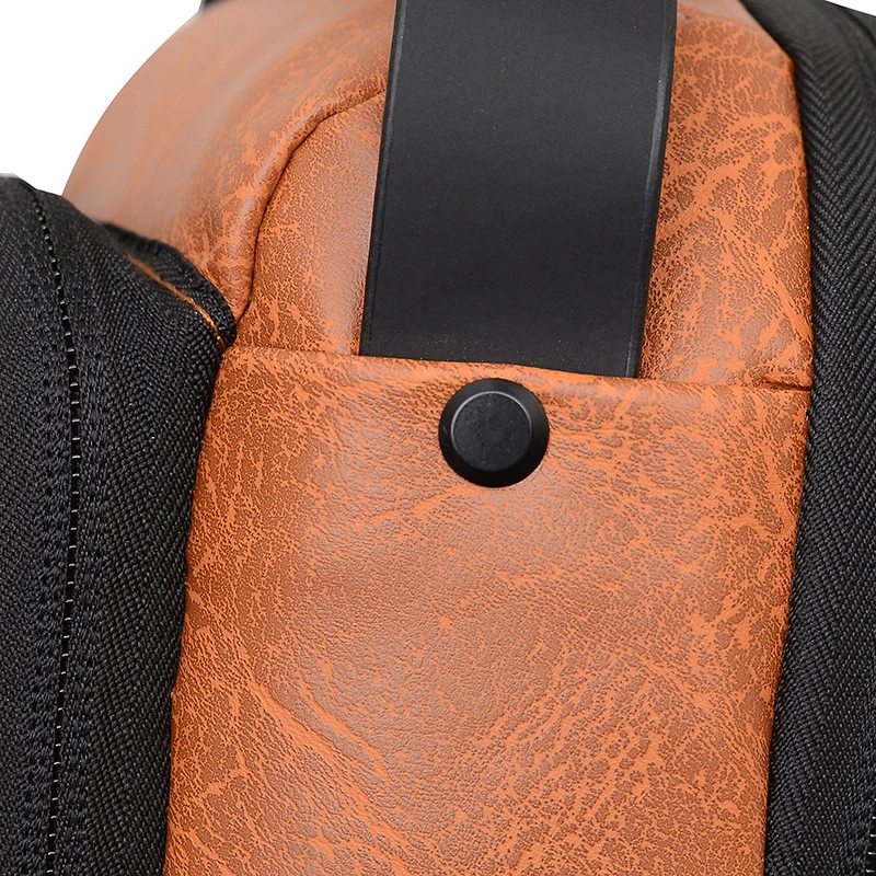 2025 Men's Anti-Theft Crossbody Bag USB Charging Sling Bag Waterproof Chest Bag for Travel Cycling Motorcycle