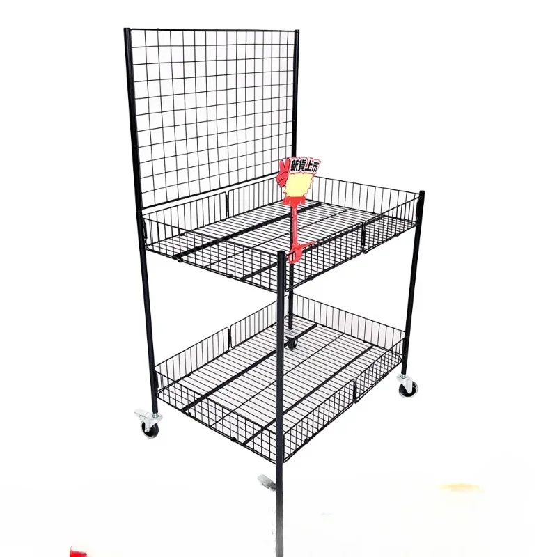 

Promotional mobile booth trolley folding display stand