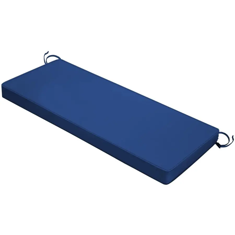

Bench Cushion 48x18x3 Inch with Ties, Thick Waterproof Porch Swing Cushions for Patio Furniture Chair Pad, Seat Sofa Garden Repl