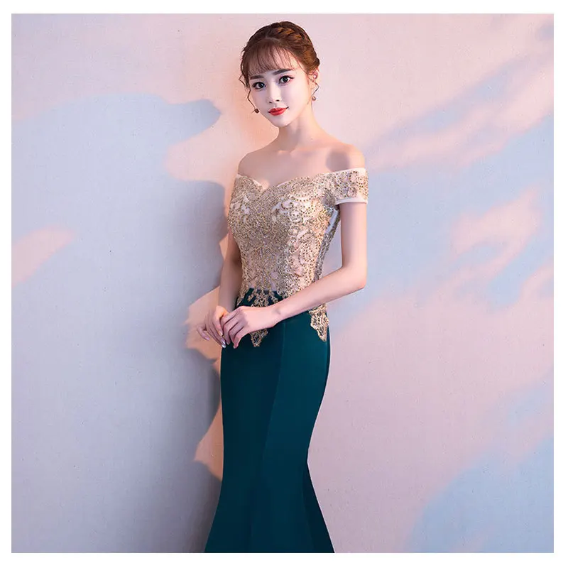 Ball gown Plus size cocktail graduation for special event guest prom quinceanera Long Formal dinner dress party H267