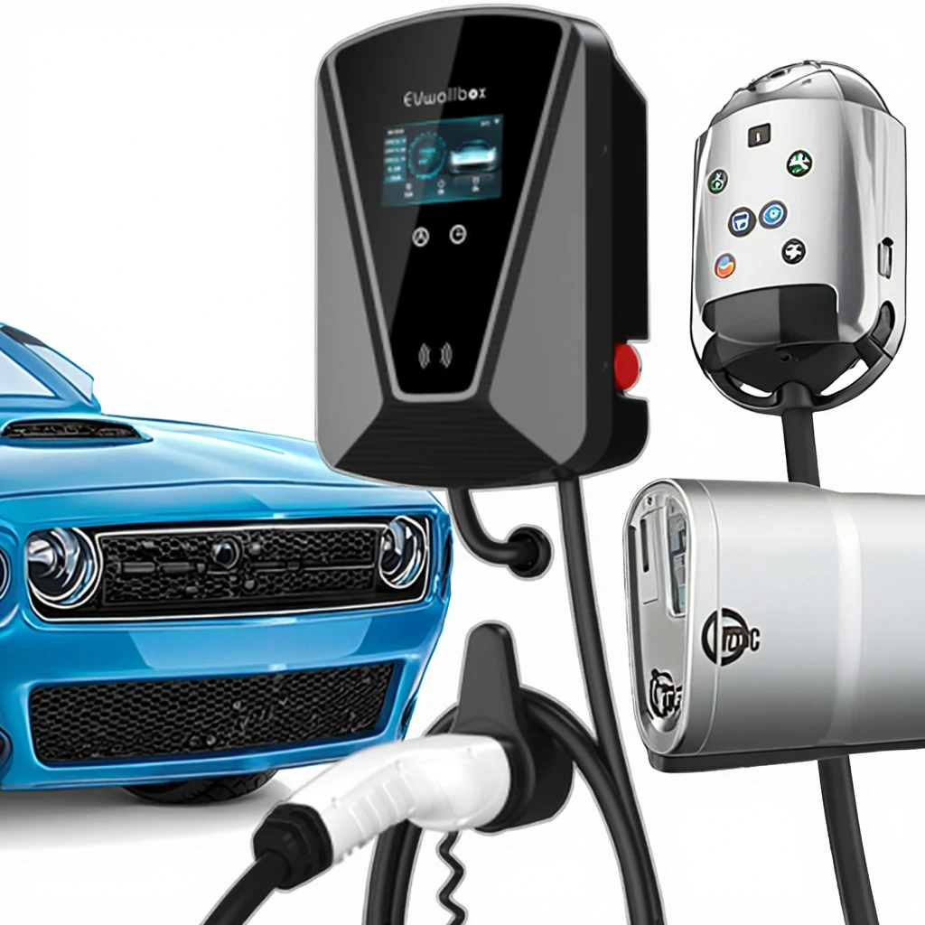 Aangepaste slimme 7KW 11KW 22KW IEC 62196 RFID-functie elektrische auto Type2 Wallbox EV-oplader