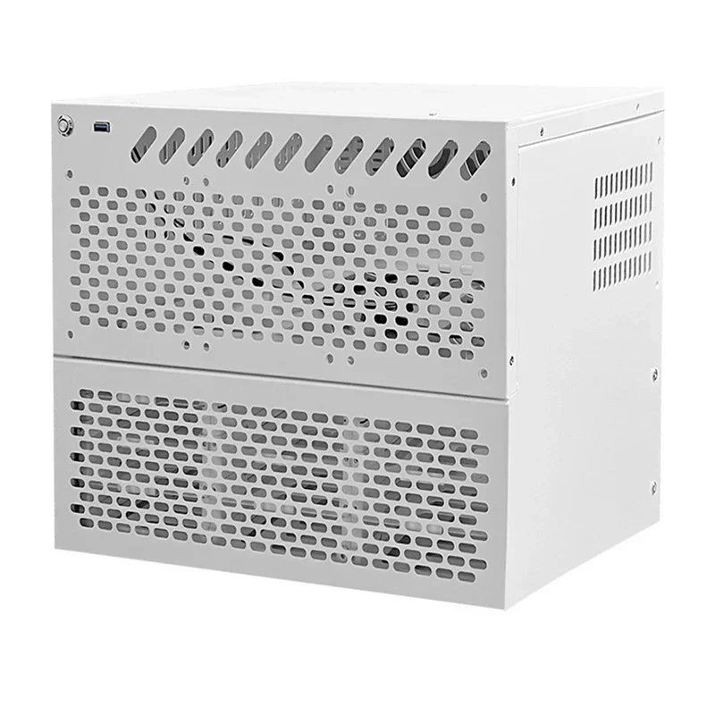 12 bay NAS Chassis ATX Large Power Supply M-ATX Full Height PCIe Storage Server LAN Shared memory chassis