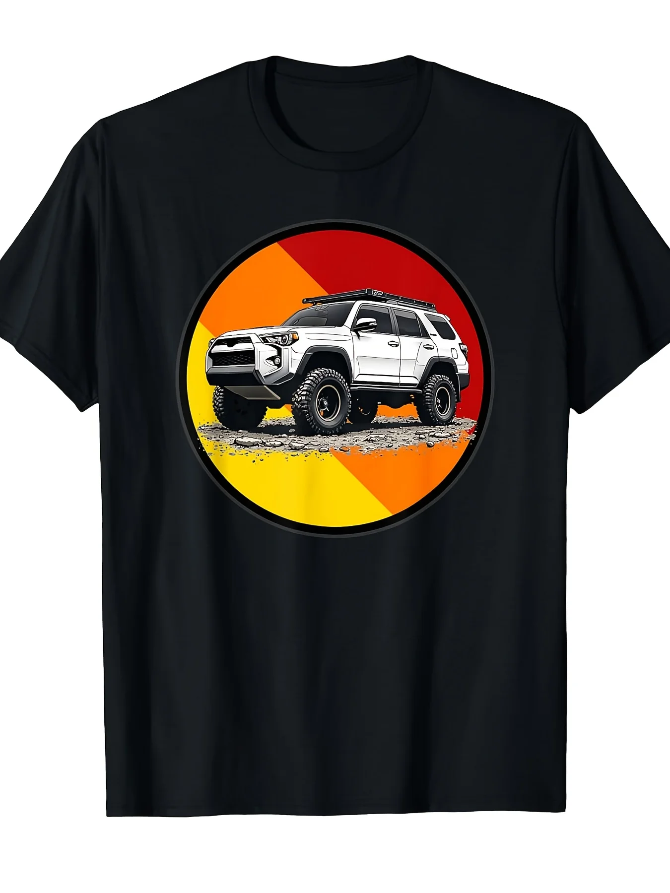5Th Generation Offroad Runner Vehicle T-Shirt [Stylish Design] Trendy Street Style Women'S Tee Made From Comfortable with Round Neck and Short Sleeves, Unisex Design for Men'S T-Shirts