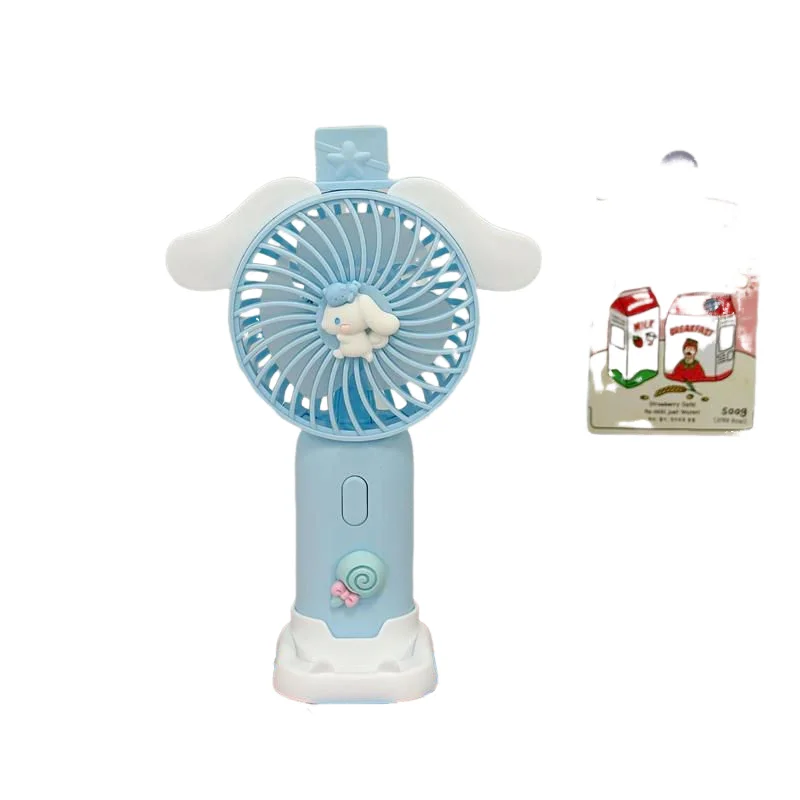 

Sanrio Kuromi My Melody Handheld Fan Summer Children Student Girl Outdoor Fan Anime Cartoon Cute Outdoor Fan Mini Fan Kawaii