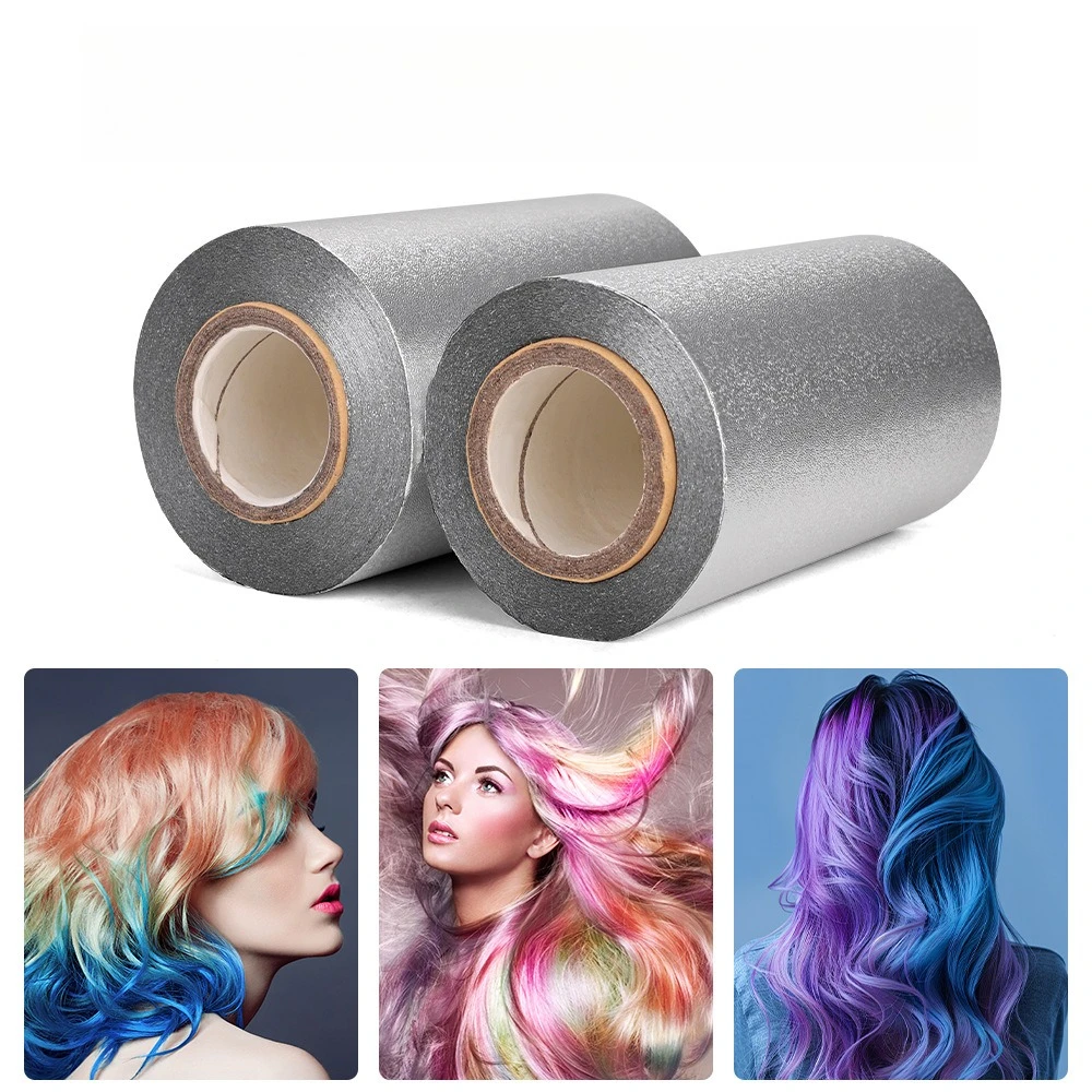Thickened Hair & Nail Foil for Salon Use, Professional Embossed Aluminum Foil for Perming, Highlighting & Bleaching