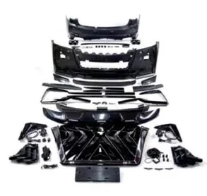 Body Kit Bodykit for Nissan Patrol Simple Black Hawk Old Upgrade New Including Front Bumper Rear Bumper Side Skirt and so on!