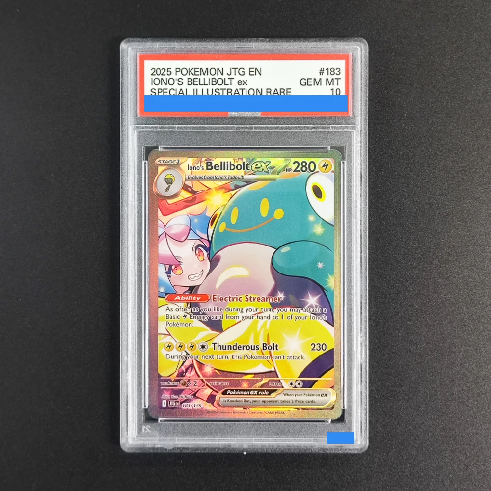 

Прокси-аккаунт POKEMON JTG EN JOURNEY TOGETHER # Коллекционная игровая карта IONO'S BELLIBOLT ex, классификация 10, серия 183