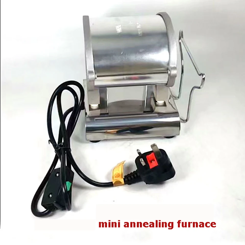 AC 220V Desktop Glass Bead & Rod Preheating Oven Mini Annealing Furnace for Glass Lampworking