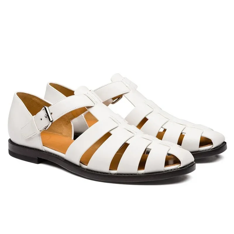 chinese dress ladies Majestic Slip On Sandals White / 12 main image 1