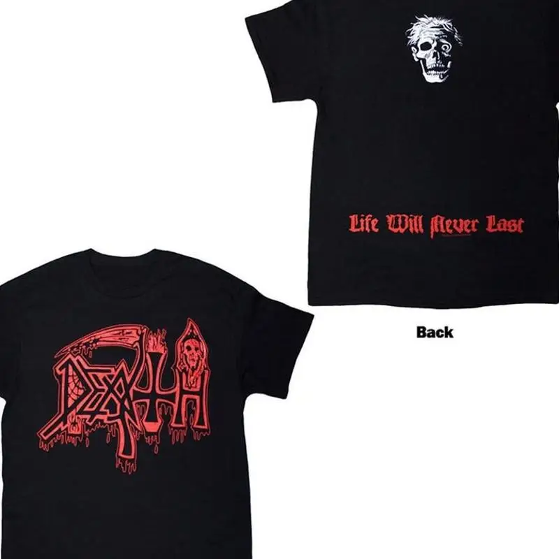 Chuck Schuldiner Death Metal Logo Guitar T-Shirt