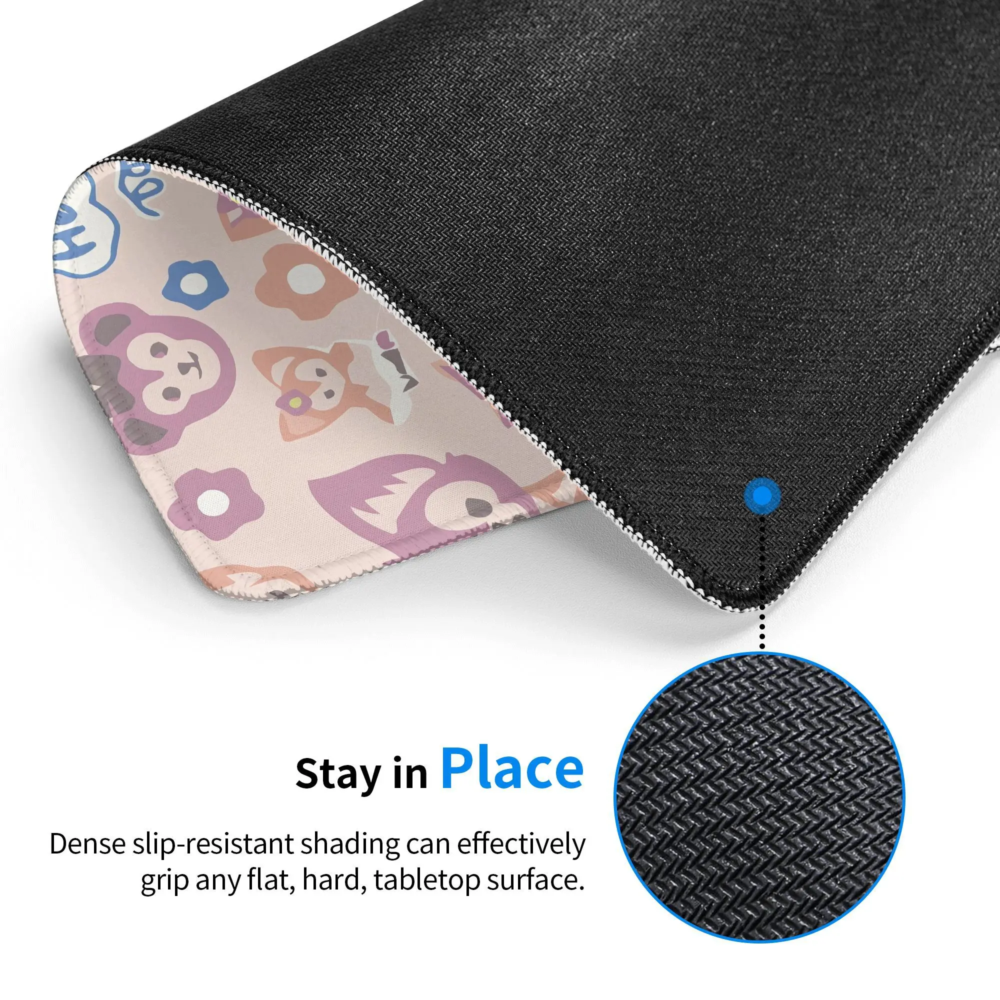 LinaBell Creatieve Universele Antislip Muismat Gaming Muizen Mat Nieuw Bureaukussen Comfortabel Voor Laptop PC