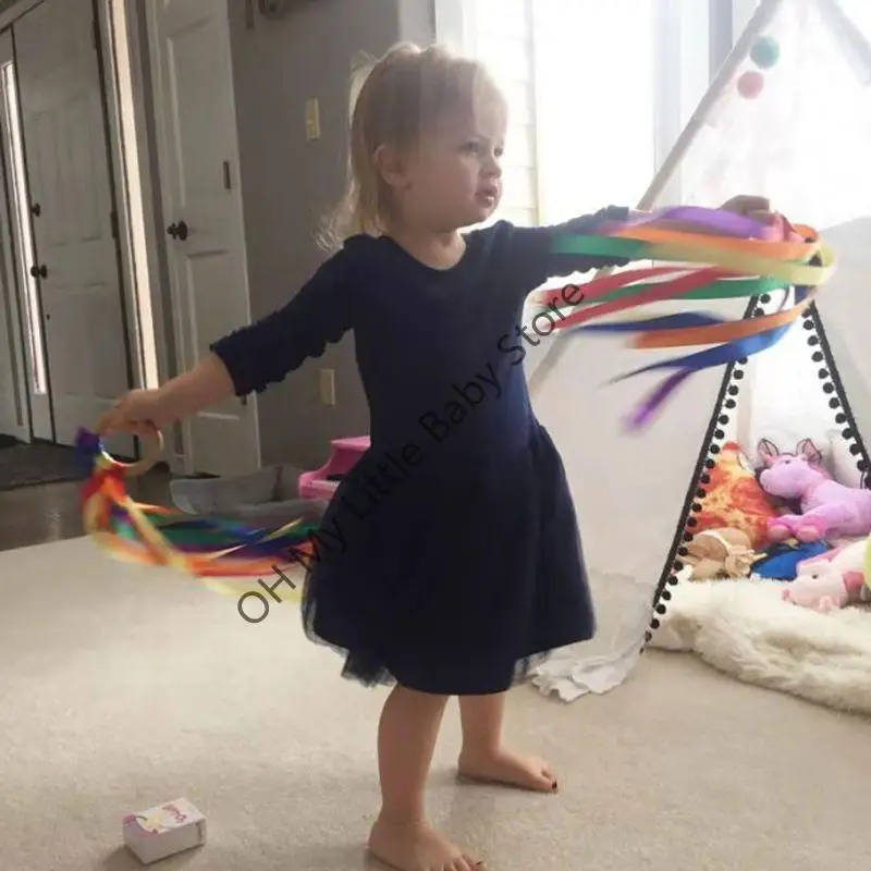 

M76C Деревянная детская погремушка для игр, подвесные детские игрушки для прорезывания зубов для визуальной сенсорной кольцо, в