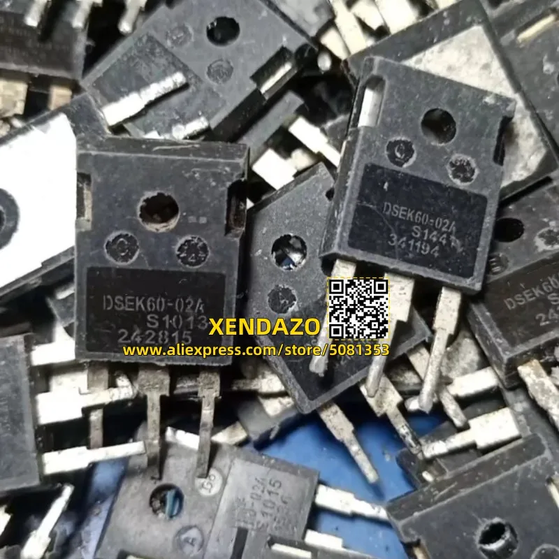 10PCS/LOT DSEK60-02A DSSK60-02A DSEC60-02A 60A 200V (FRED)