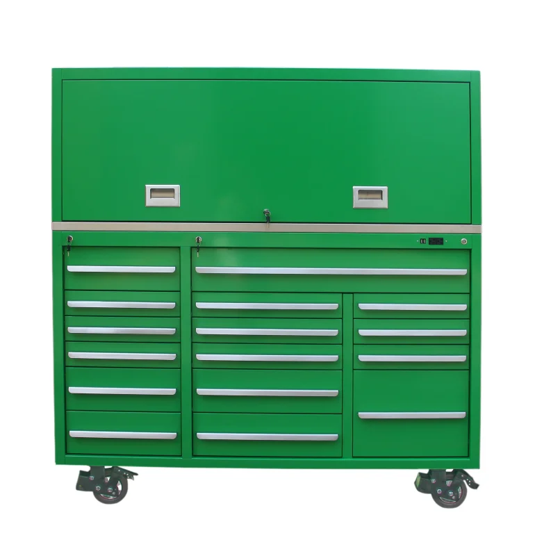 Heavy duty 16 drawers garage workshop 72inch tool cabinet drawer tool box/tool chest/tool cabinet work bench