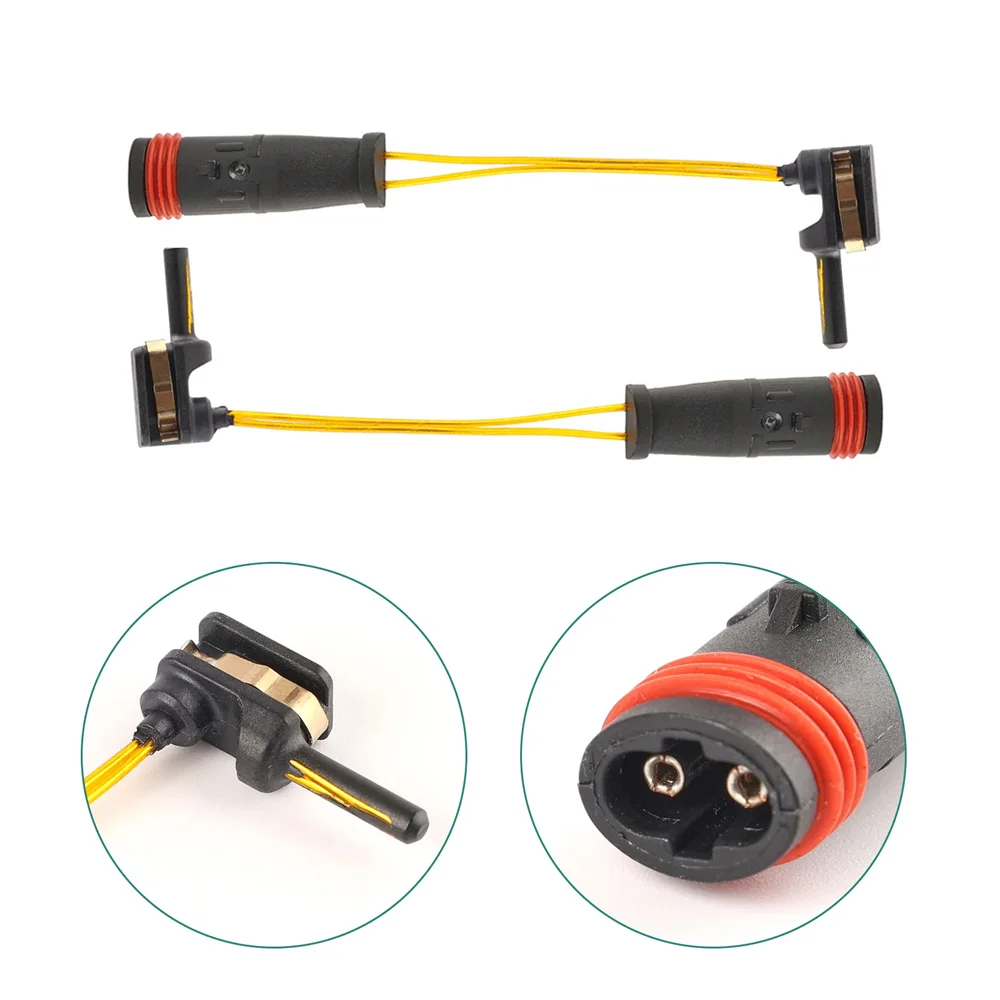 2x รถด้านหน้าด้านหลังเบรคเซนเซอร์สําหรับ Mercedes Benz W203 W220 W211 W221 W204 W212 R230 CL600 SL500 C350 E320 GL350 A2115401717