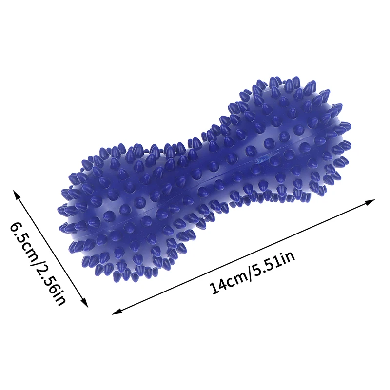 تدليك الفول السوداني كرة شائكة تدريب آلام العضلات الإجهاد مدلك قدم الاسترخاء كرات الليفي العضلي لأدوات التدليك الأخمصي #6