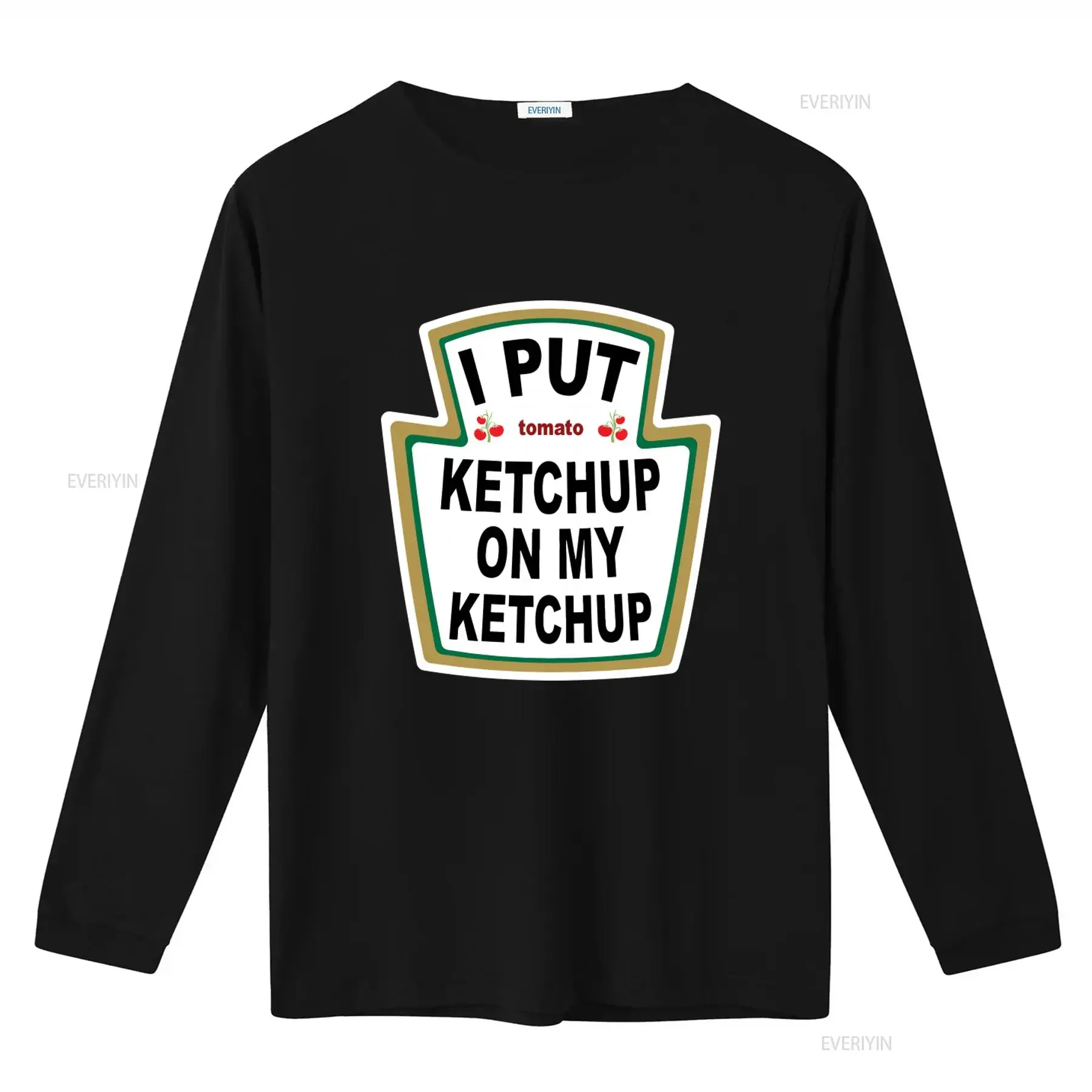 Heinz Tomato Ketchup T Shirt Funny I Put On My Design Fit vintage Washed homme Stylish Comfortable Versatile graphic Soft
