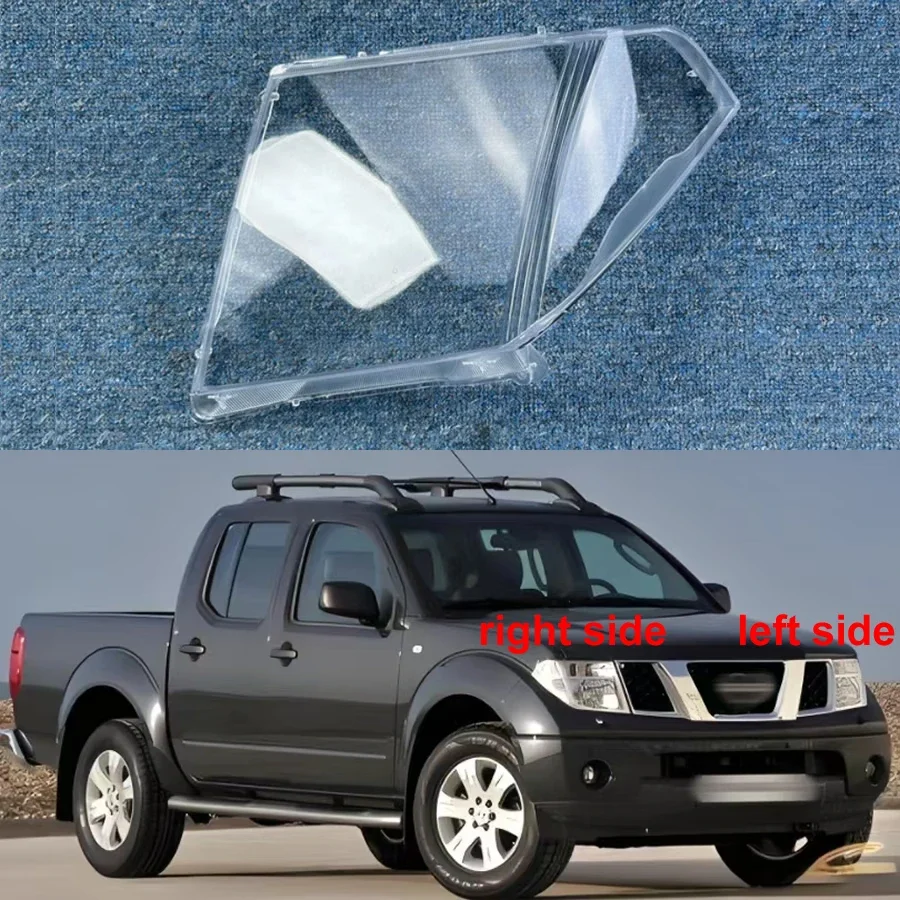 

For Nissan Navara 2005 2006 2007-2014 Transparent Headlight Cover Lampshade Lamp Lens Shell Headlamp Housing Plexiglass