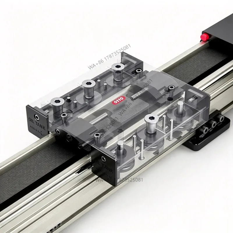 RXP100 Linear Guide Module Belt Module Load 120kg Bearing for CNC Milling Machine Stepper Motor Driver 100-500mm