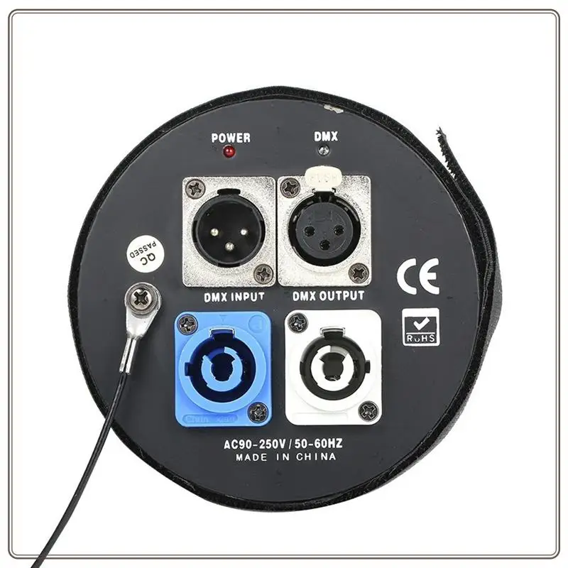 

1 PCS 6 Port DMX Splitter Output 512X 6 Channels For Dj Disco Stage Light Control