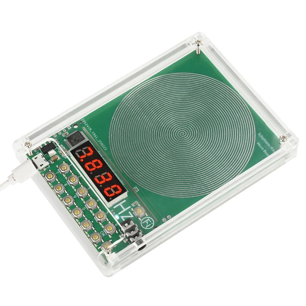 DC 5V Schumann-Wellen-Generator 0,01Hz-100000Hz Einstellbarer Sinuswellen-Signalgenerator 7,83Hz Frequenz Micro-USB-Stromversorgung – Detail 6