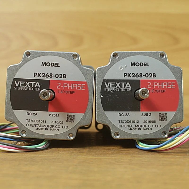 One New Oriental Motor Vexta PK268-02B PK26802B 2 Phase 1.8