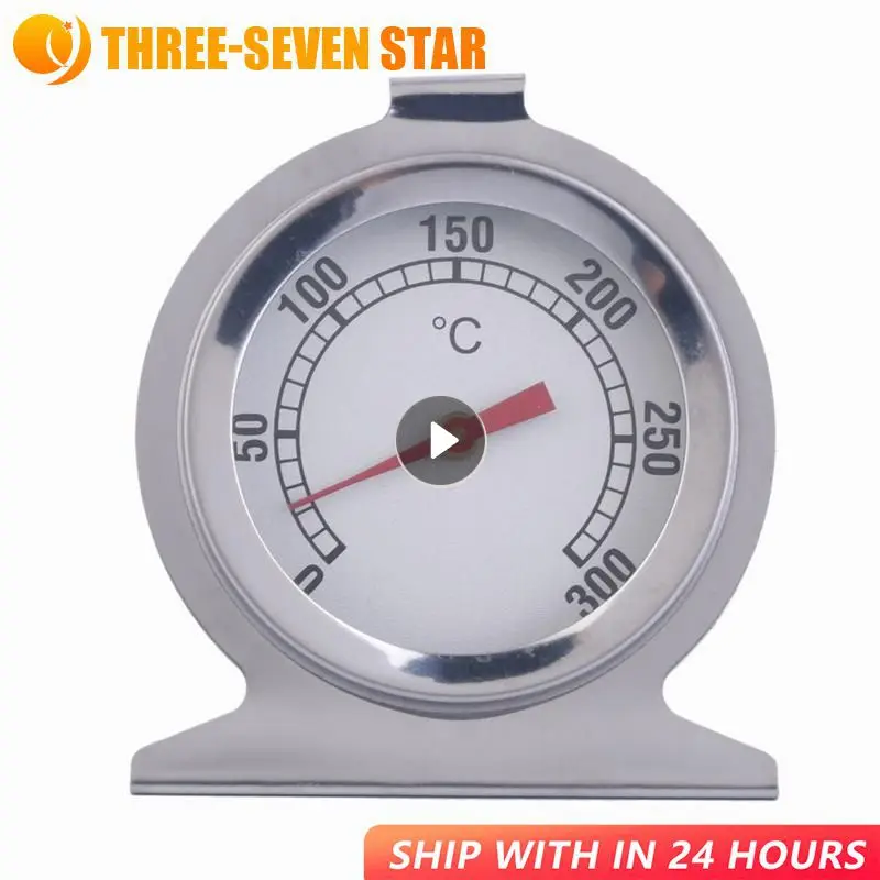 Termômetro de Forno de Mini Dial Stand up Temperature Gauge Food Meat Grill Cooking Ferramentas de Cozinha Doméstica Aço Inoxidável