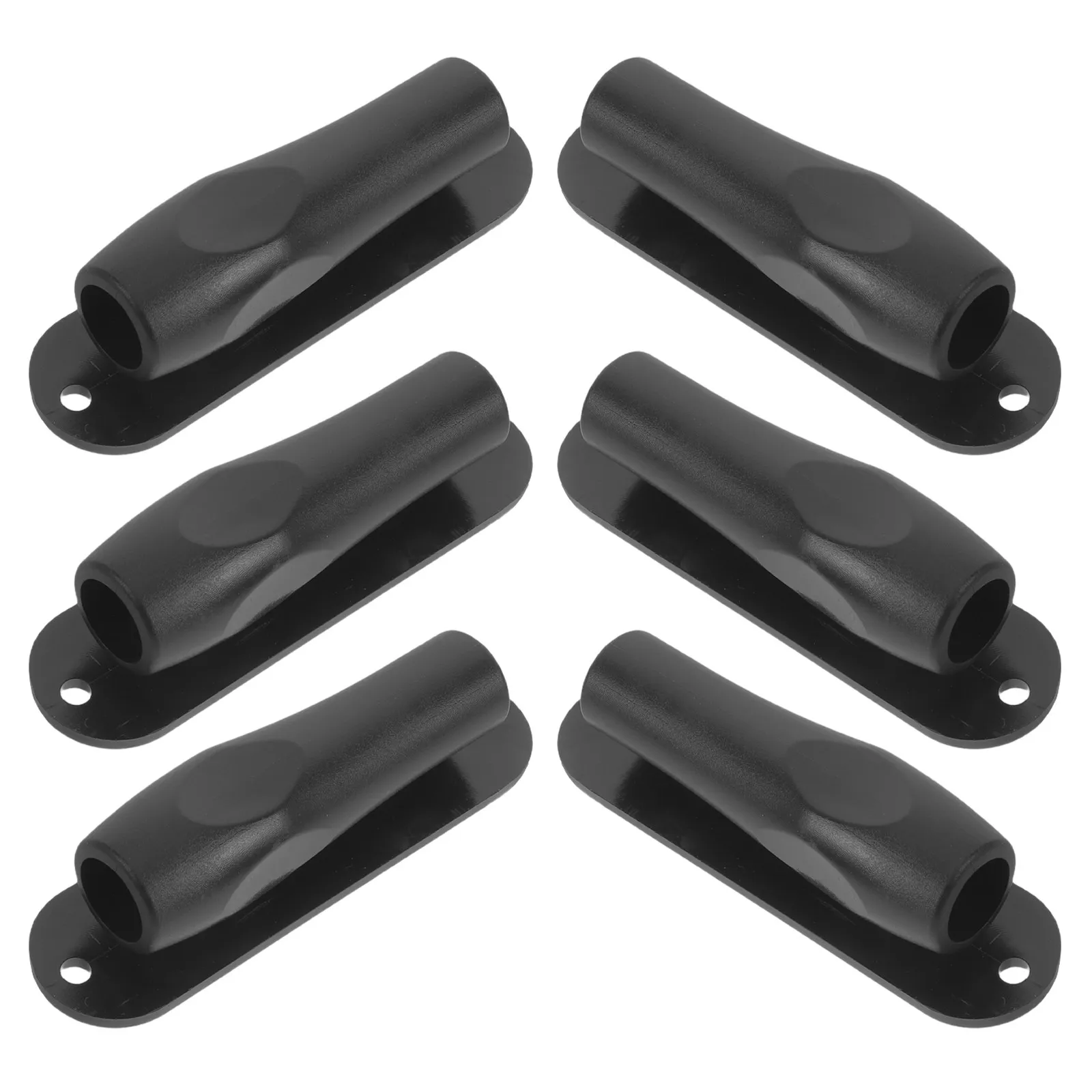 6Pcs Self Adhesive Pen Holder Clips Plastic Clip for Notebook Office Desk Car Clipboard Journal Use Pen Holder Clip for Notebook
