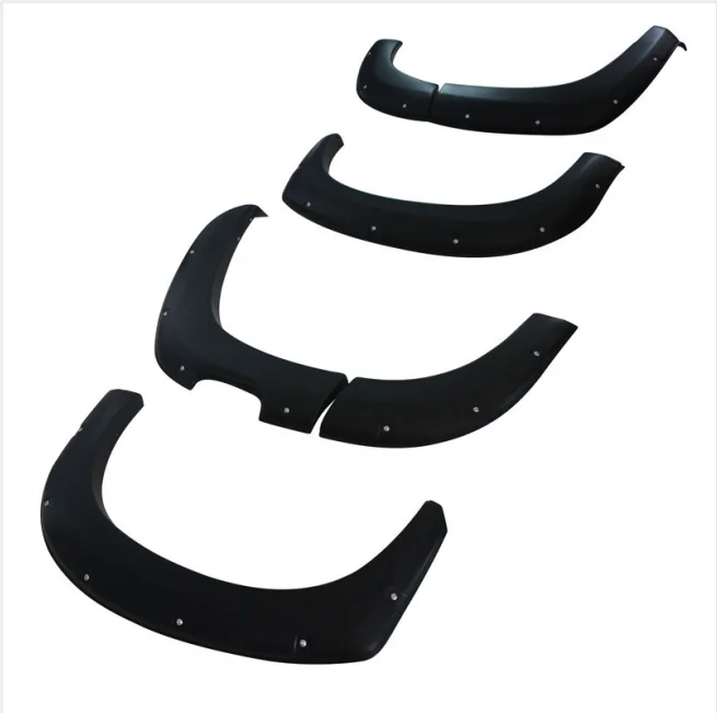 Wholesaler ABS Material Wheel Flares  Mudguard Plastic Fender Flares Arch 4x4 offroad  For Misubishi Pajero