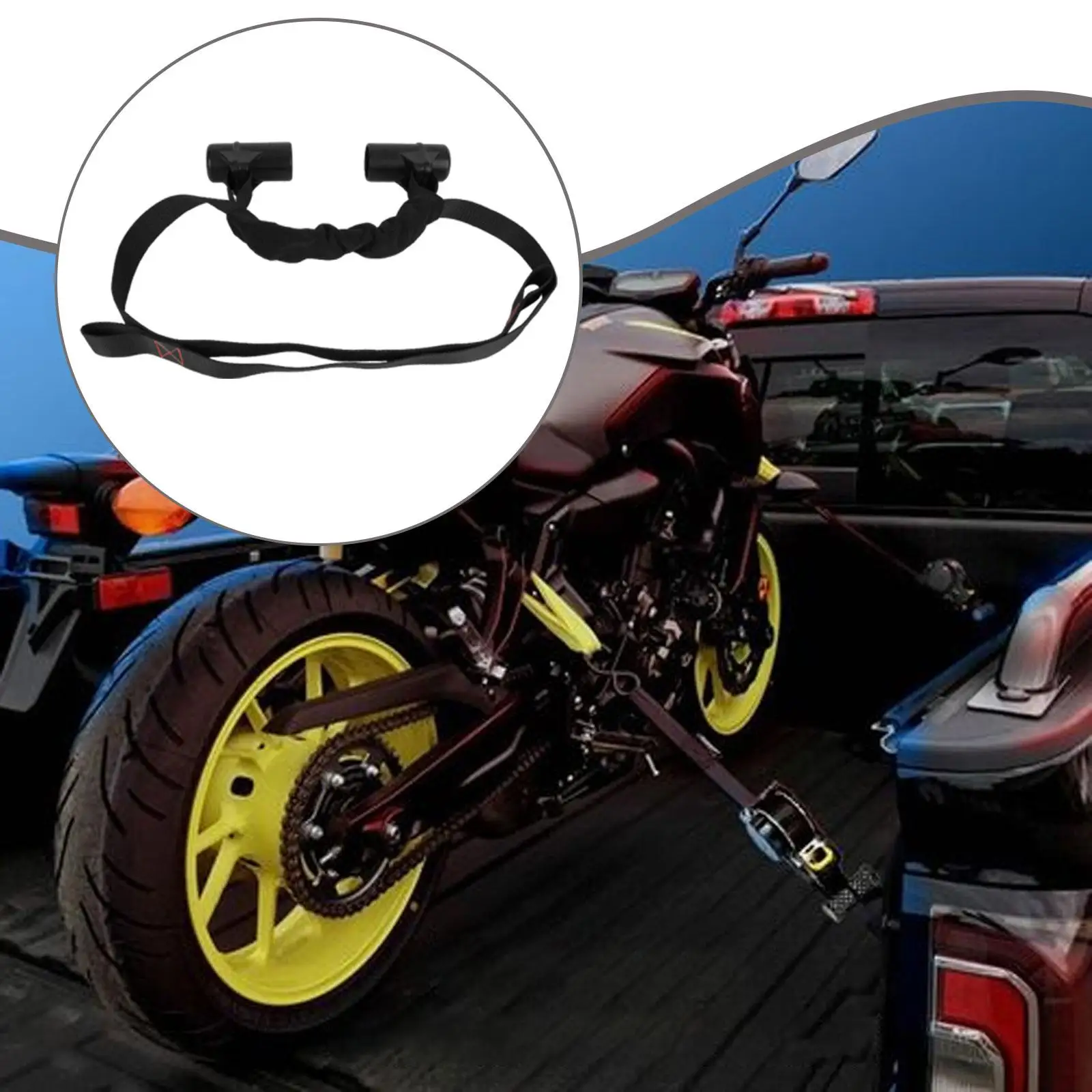 

Durable Motorbike Handlebar Strap 32505 Adjustable Design for Motorcycle Bars 110 Spare Parts High Strength Polyester