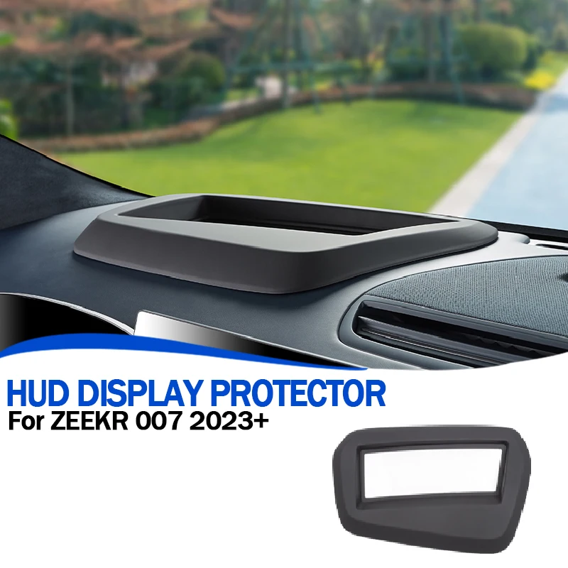 

Для Zeekr 007 GT007 2024 + центральная панель управления, защитный чехол HUD, антибликовый пылезащитный чехол, аксессуары для интерьера, левый руль
