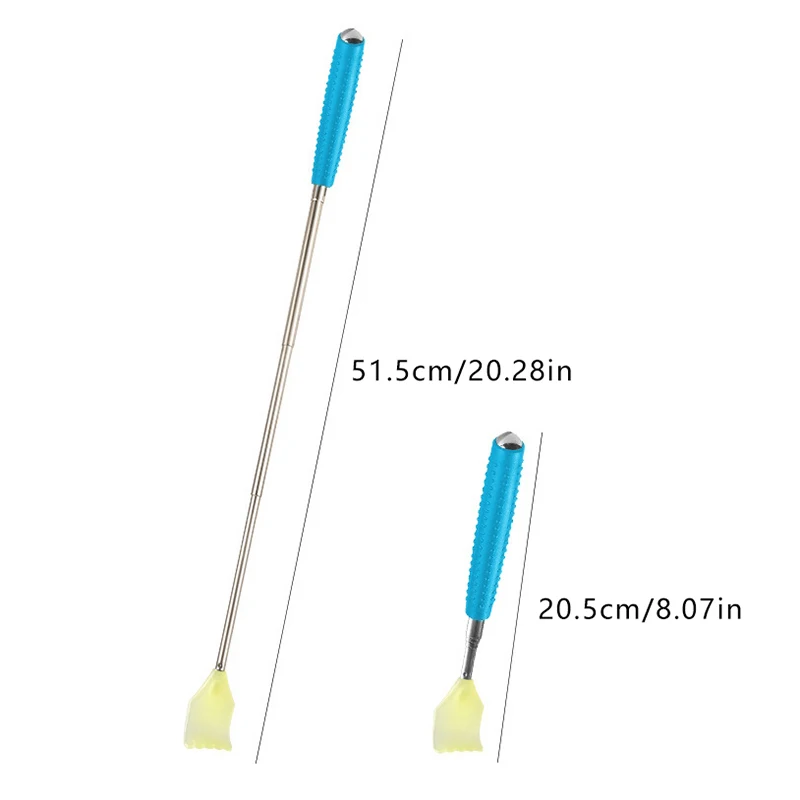 

Portable Telescopic Back Scratcher – Massaging Body Scratch Stick with Steel Ball for Itch Relief, Ideal as a Gift